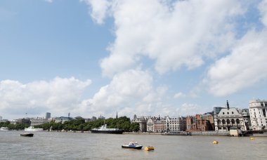 Londra 'da Thames Nehri