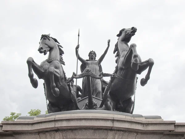 Boadicea Denkmal, london — Stockfoto