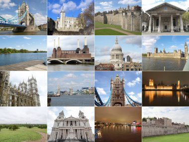 London landmarks clipart