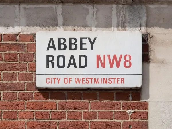 Abbey Road, London, Vereinigtes Königreich — Stockfoto