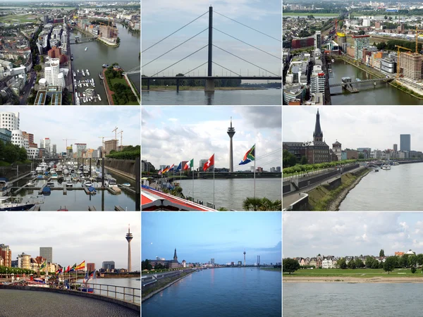 stock image Duesseldorf landmarks