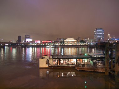 River thames south bank, Londra