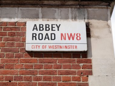 Abbey Road, London, UK clipart