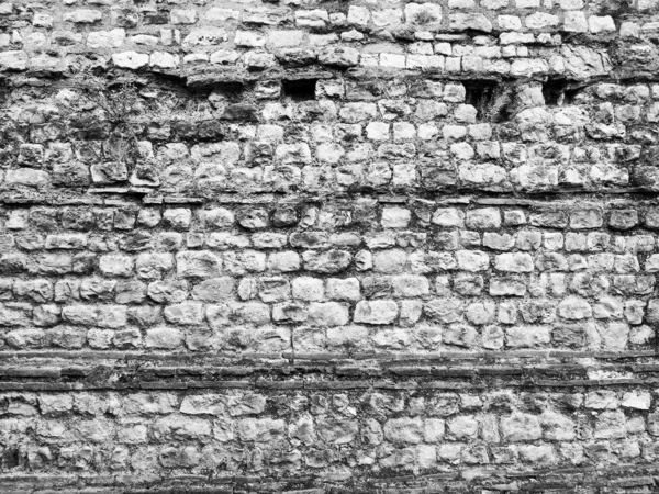 Rzymskie mury, Londyn — Zdjęcie stockowe
