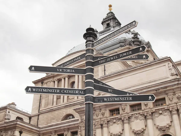 stock image A sign