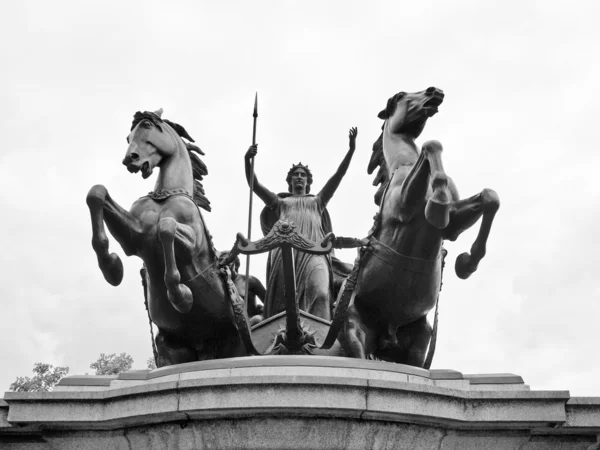 Boadicea monument, London — Stock Photo, Image