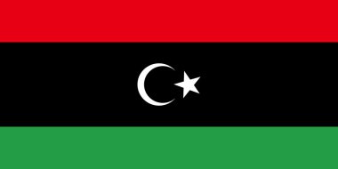 Libya flag clipart