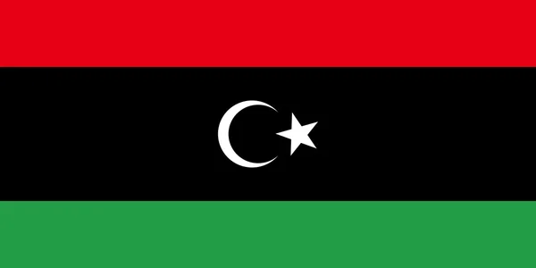 Stock image Libya flag