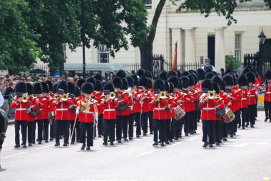 Changing of the Guard band clipart