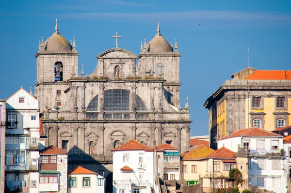 Old city center of Porto city - portugal western europe, atlantic coast — Stock Photo, Image