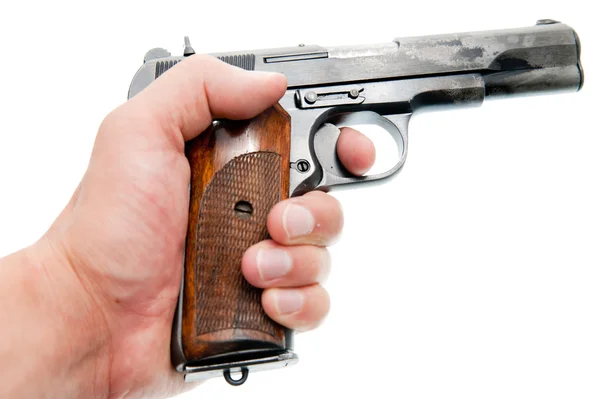 Vecchia pistola portatile — Foto Stock