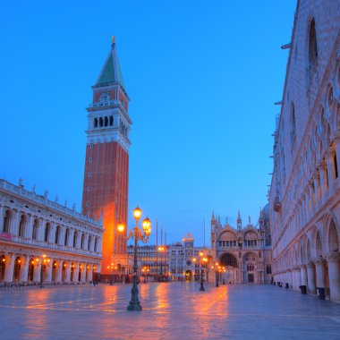 Belfry on st. Marks square clipart