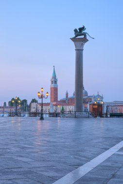 St marks square in venicwe clipart