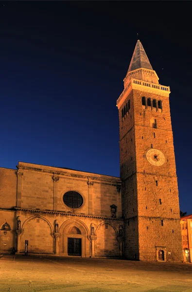 Old church Holly Mary in Koper — Stock Photo, Image