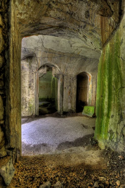 stock image Room in ruined fort