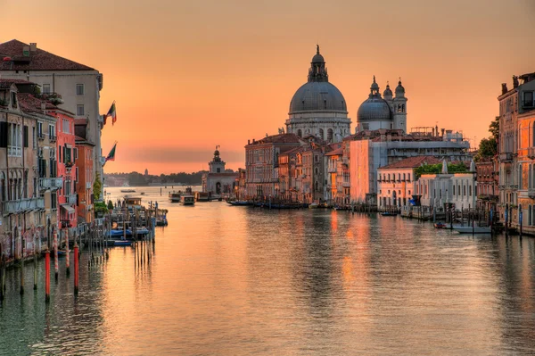 Canal Grande v Benátkách — Stock fotografie