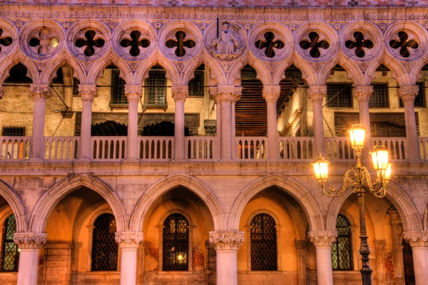 Dukes palace on st Marks square in Venice — Stock Photo, Image