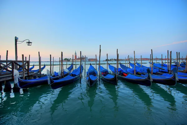 Gondole a Venezia — Foto Stock