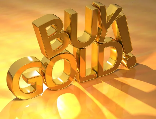 Αγοράστε χρυσό χρυσό κείμενο — Φωτογραφία Αρχείου