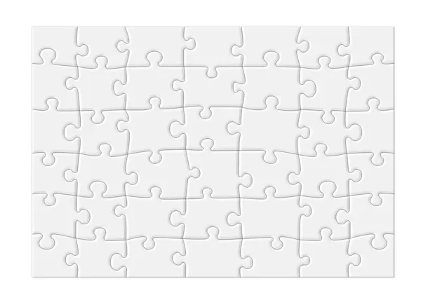 Boş jigsaw puzzle - xl Telifsiz Stok Imajlar