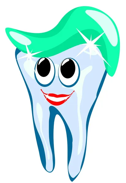 健康な歯 — ストックベクタ