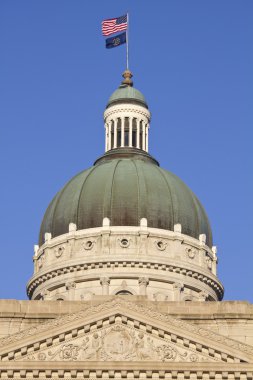 State Capitol Building in Indianapolis clipart