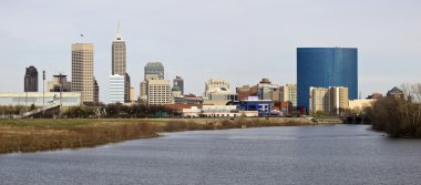 Panoramic Indianapolis clipart