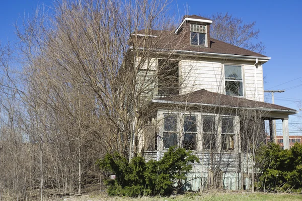 Casa abandonada en Gary — Foto de Stock