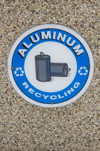 Aluminium Recycling — Stockfoto