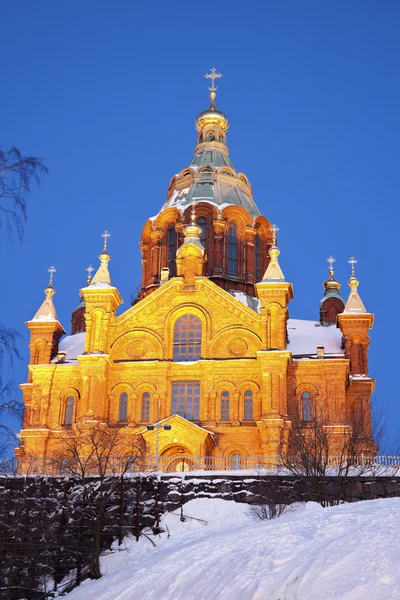 Uspenski Cathedral in Helsinki — Stock Photo, Image