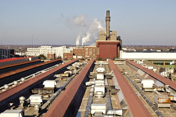Indianápolis industrial — Fotografia de Stock