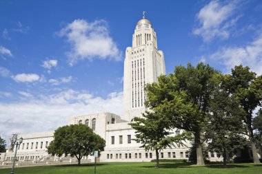 Lincoln, Nebraska - State Capitol Building clipart
