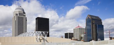 Panoramic Downtown of Louisville clipart
