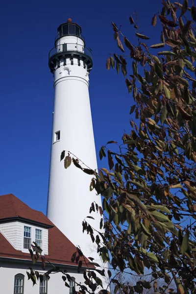 Rüzgar Noktası Deniz Feneri — Stok fotoğraf