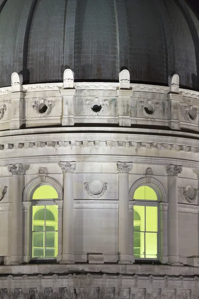 Detail van state capitol gebouw in indianapolis — Stockfoto