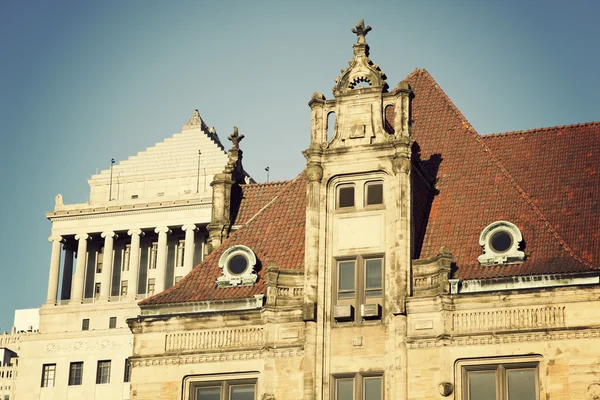 Historiska byggnader i centrum av st louis — Stockfoto