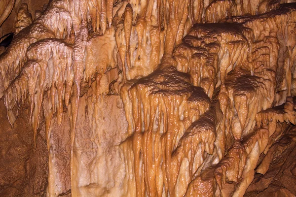 Πετρώματα σε σπηλιές mamoth εθνικό πάρκο — Φωτογραφία Αρχείου