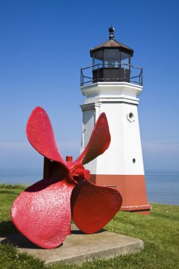 Vermillion Lighthouse clipart