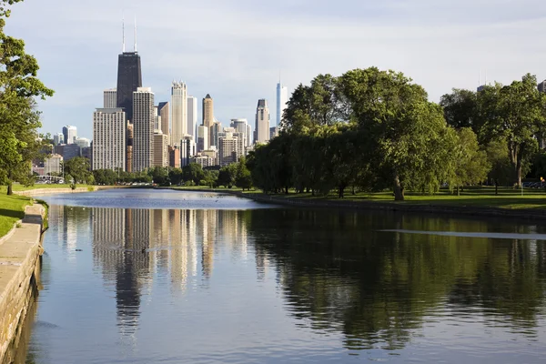 Summer view from Lincoln Park — Stock Photo, Image