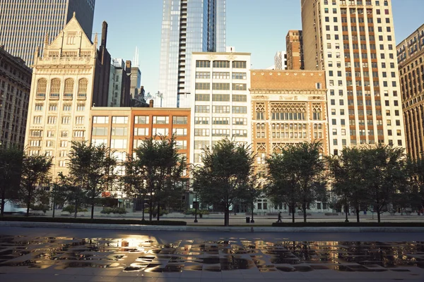 Avenida Michigan em Chicago — Fotografia de Stock