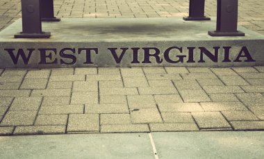 West Virginia sign clipart
