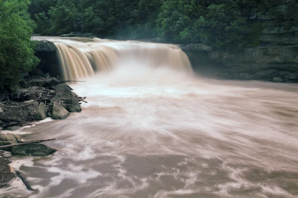 在肯塔基州坎伯兰瀑布 — 图库照片
