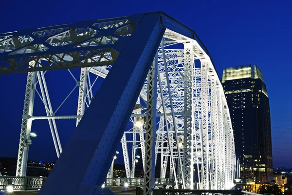 Ponte pedonale a Nashville — Foto Stock