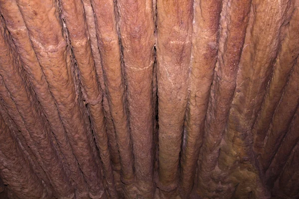 Formaciones rocosas en las cuevas de Mamoth — Foto de Stock
