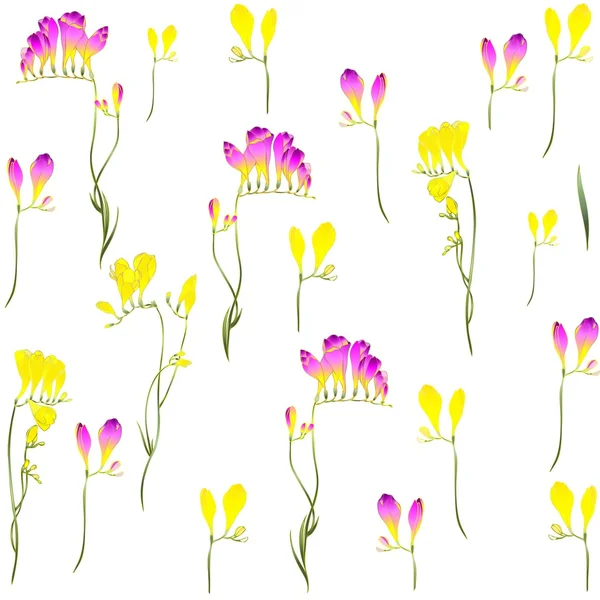 Naadloze achtergrond van een bloemen sieraad, modieus modern behang o — Stockvector