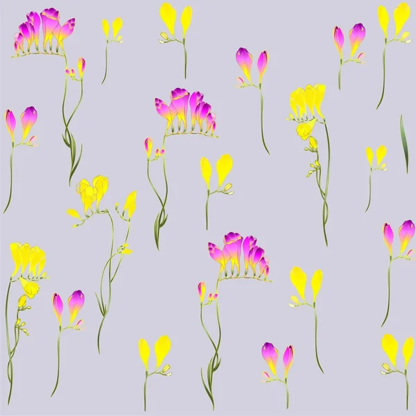 Fond sans couture d'un ornement de fleurs, papier peint moderne à la mode o — Image vectorielle