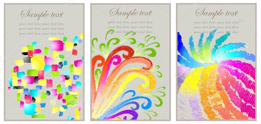 Beautiful abstract wavy background design.Illustration copybook. Abstract