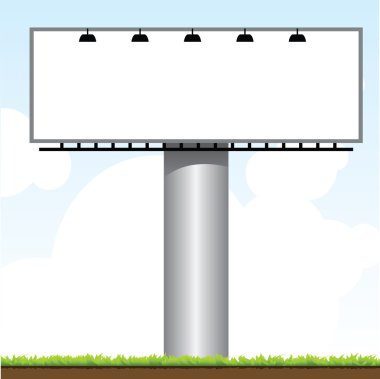 Outdoor Billboard clipart