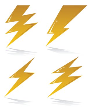 Lightning Signs clipart