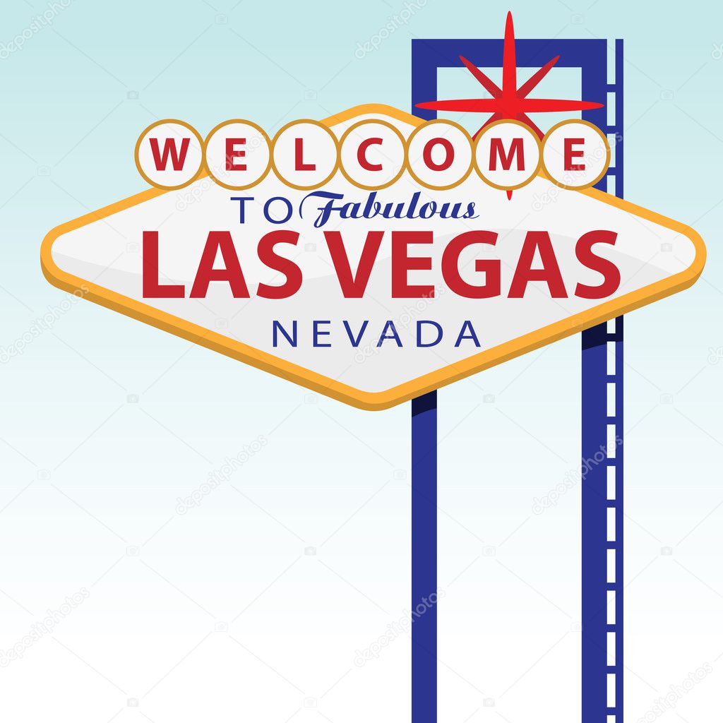 Welcome to Las Vegas — Stock Vector © emirsimsek #6680578